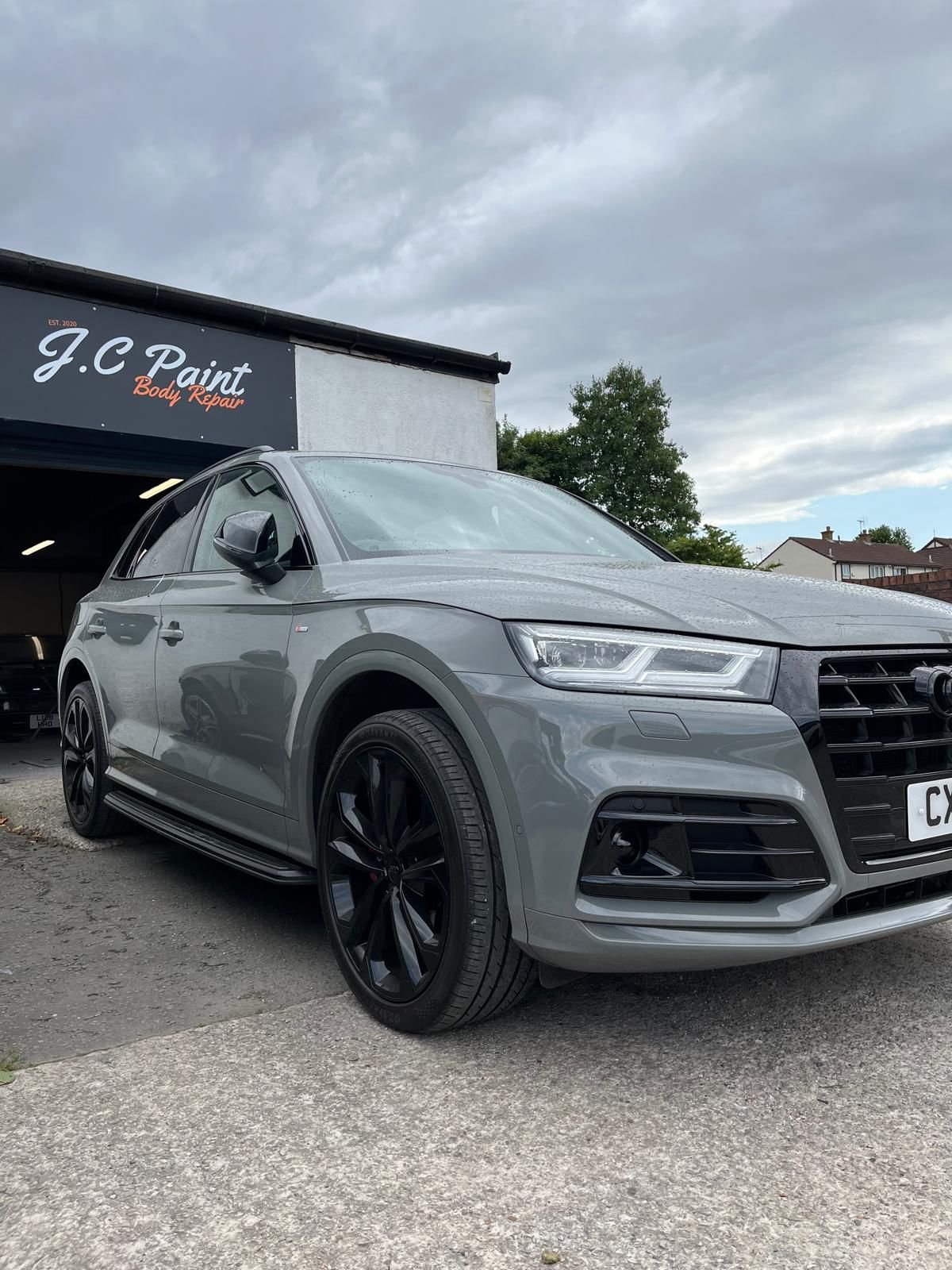 Custom auto painting Wirral using professional paint booth