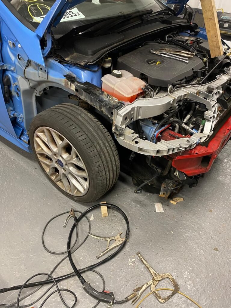 Smart body repair Wirral restoring bumper scuff damage