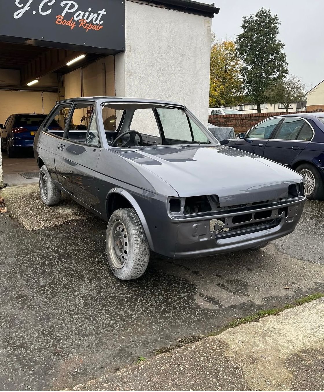 Car body repair near me at J.C Paint Wirral workshop