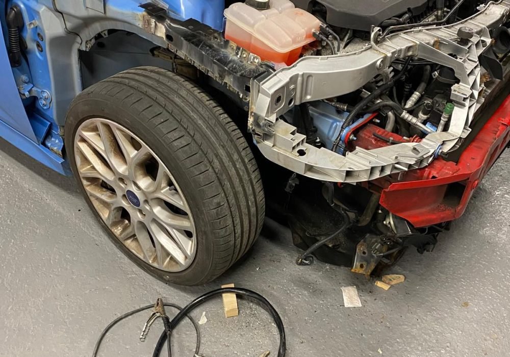 Smart body repair Wirral restoring bumper scuff damage