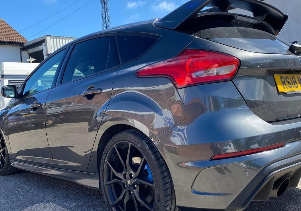 Vehicle colour change service Wirral matte black respray